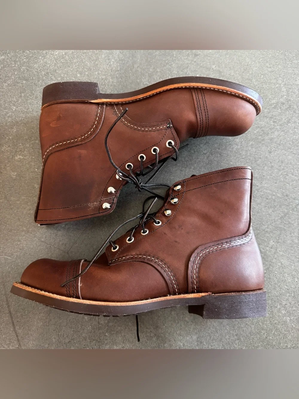 Men’s Red Wing Brown Leather Boots